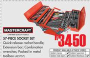 Mastercraft 57-Piece Socket Set
