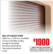 Roll Up Garage Door