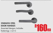 Stainless Steel Door Handles-Each