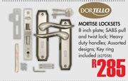 Dor Tello Mortise Lockset