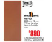 Solid Doors Fire Door