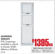 Aluminium Sidelight-Each