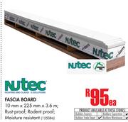 Nutec Fascia Board-Each