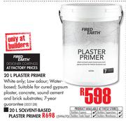 Fired Earth Solvent-Based Plaster Primer-20Ltr