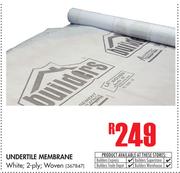 Undertile Membrane