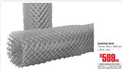 Diamond Mesh (1.8mm / 75mm x 1200mm x 30m)-Each