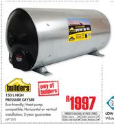 Builders 150ltr High Pressure Geyser