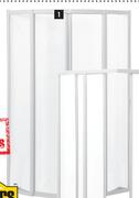 Builders Quadrate Shower Door 900mm x 900mm-Each