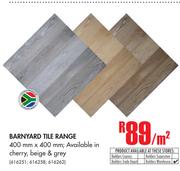 Barnyard Tile Range-Per Sqm