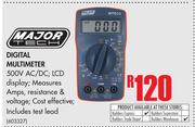 Major Tech Digital Multimeter