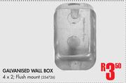 Galvanised Wall Box