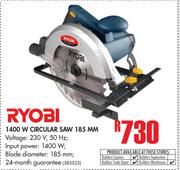 Ryobi 1400W Circular Saw 185MM