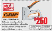 Grip 3 In 1 Staple Gun