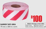 Barrier Tape Libra-75mm x 500m