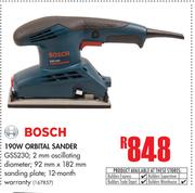 Bosch 190W Orbital Sander GSS230