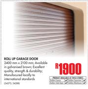 Roll Up Garage Door