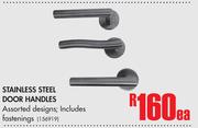 Stainless Steel Door Handles-Each
