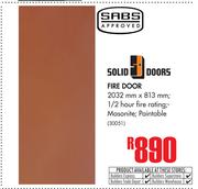 Solid Doors Fire Door