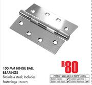 100mm Hinge Ball Bearings