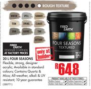 Fired Earth 20ltr Four Seasons
