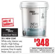 Fired Earth New Coat-20ltr