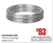 Galvanised Wire 3.15mm-5kg