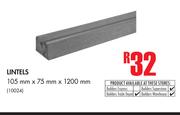 Lintels 105mm x 75mm x 1200mm