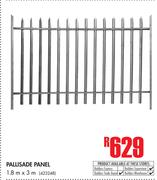 Pallisade Panel 1.8m x 3m