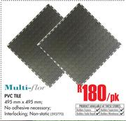 Multi-Flor PVC Tile 495mm x 495mm-Per Pack