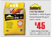 Builders Tile Grout-5kg