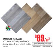 Barnyard Tile Range 400mm x 400mm-Per Sqm
