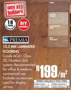 Premia 12.3mm Laminated Flooring-Per Sqm