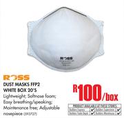 Ross Dust Masks FFP2 White Box 20’s-Per Box
