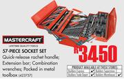 Mastercraft 57-Piece Socket Set