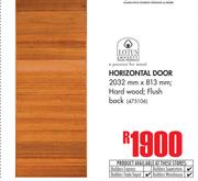 Lotus Horizontal Door