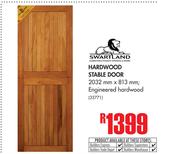 Swartland Hardwood Stable Door