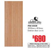 Swartland Pine Door
