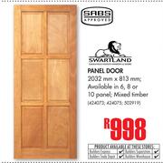 Swartland Panel Door