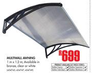 Multiwall Awning