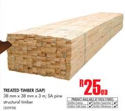 Treated timber (SAP)-Each