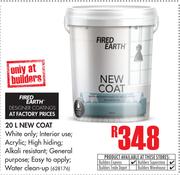 Fired Earth New Coat-20Ltr