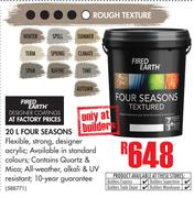 Fired Earth Four Seasons-20Ltr