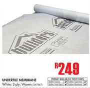 Undertile Membrane