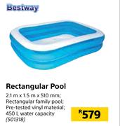 Bestway Rectangular Pool-2.1m x 1.5m x 510mm