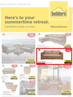 Builders Botswana : Here's To Your Summertime Retreat (15 November - 05 December 2022), page 1