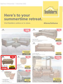 Builders Botswana : Here's To Your Summertime Retreat (15 November - 05 December 2022), page 1