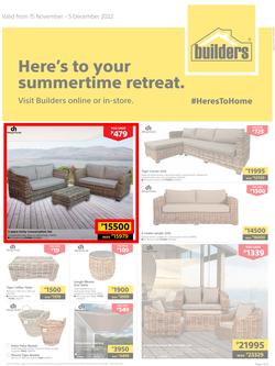 Builders Botswana : Here's To Your Summertime Retreat (15 November - 05 December 2022), page 1