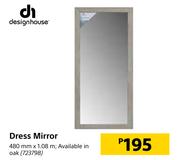 Design House Dress Mirror-480mm x 1.08m