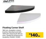 Shelfmate Floating Corner Shelf-Each
