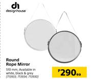 Design House Round Rope Mirror-Each